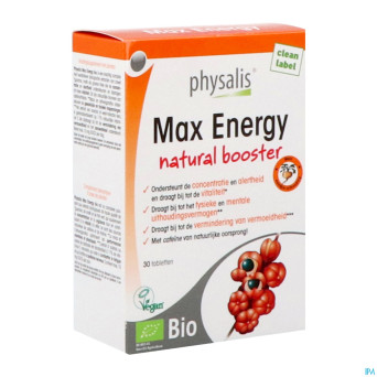 Physalis max energy bio comp 30  nf
