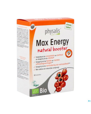 Physalis max energy bio comp 30  nf