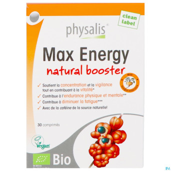 Physalis max energy bio comp 30  nf
