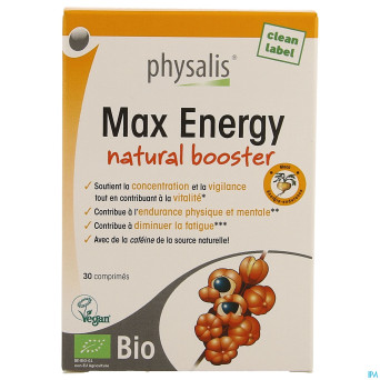 Physalis max energy bio comp 30  nf