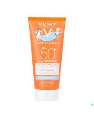 Vichy cap. sol. gel lait fond.enf. wet ip50+ 200ml