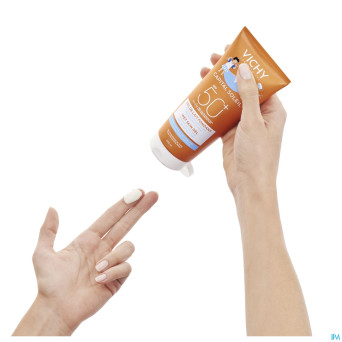 Vichy cap. sol. gel lait fond.enf. wet ip50+ 200ml