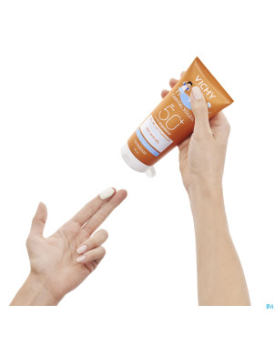 Vichy cap. sol. gel lait fond.enf. wet ip50+ 200ml