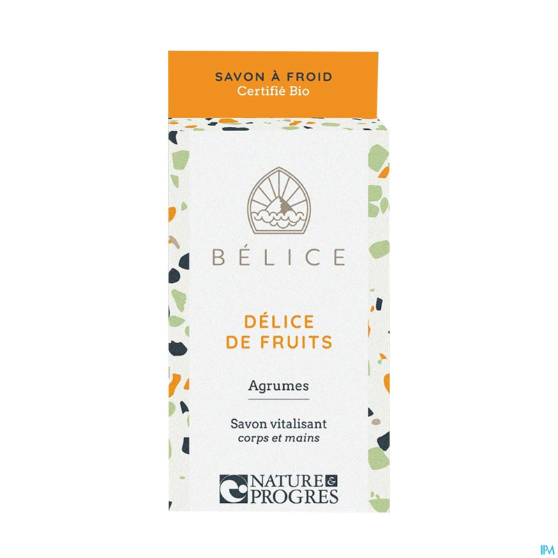 Belice delice fruits savon froid bio 100g