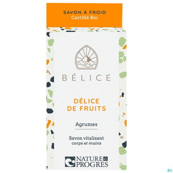 Belice delice fruits savon froid bio 100g