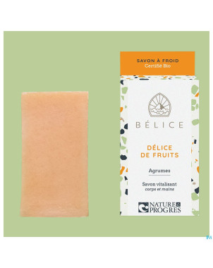 Belice delice fruits savon froid bio 100g