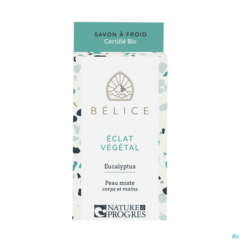 Belice eclat vegetal savon froid bio 100g