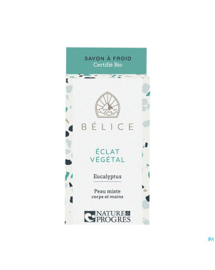 Belice eclat vegetal savon froid bio 100g