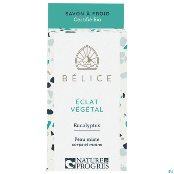 Belice eclat vegetal savon froid bio 100g