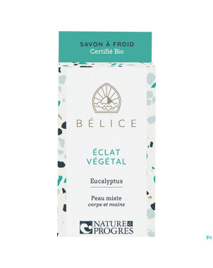 Belice eclat vegetal savon froid bio 100g