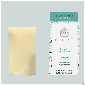 Belice eclat vegetal savon froid bio 100g