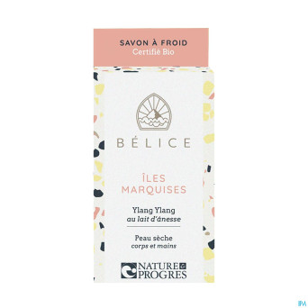 Belice iles marquises savon froid bio 100g