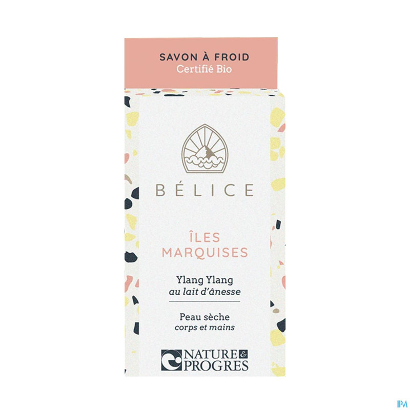 Belice iles marquises savon froid bio 100g