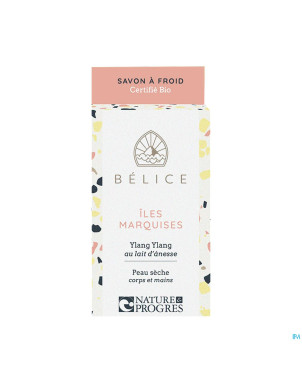 Belice iles marquises savon froid bio 100g