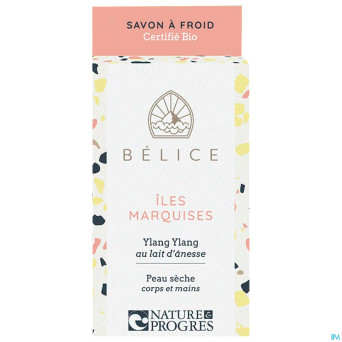 Belice iles marquises savon froid bio 100g