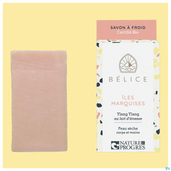 Belice iles marquises savon froid bio 100g