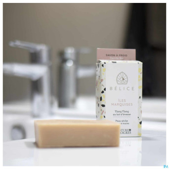 Belice iles marquises savon froid bio 100g
