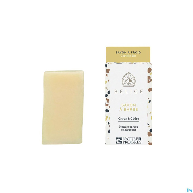 Belice savon barbe savon froid bio 100g