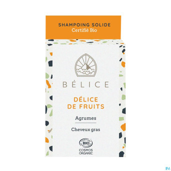 Belice delice fruits sh solide cheveux gras 85g