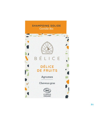 Belice delice fruits sh solide cheveux gras 85g