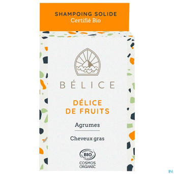 Belice delice fruits sh solide cheveux gras 85g