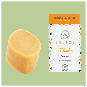 Belice delice fruits sh solide cheveux gras 85g