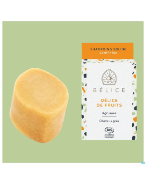 Belice delice fruits sh solide cheveux gras 85g