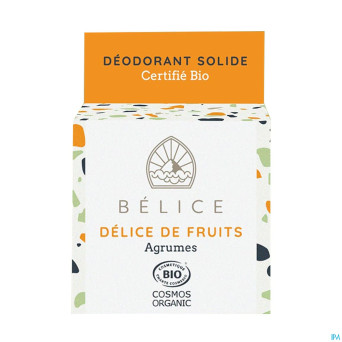 Belice delice fruits deodorant solide bio 38g