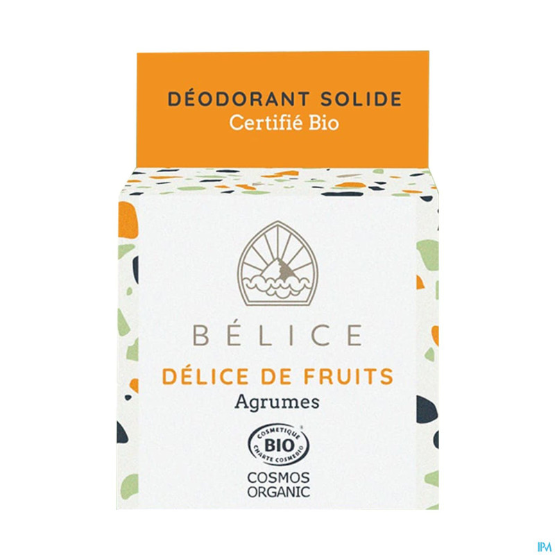 Belice delice fruits deodorant solide bio 38g