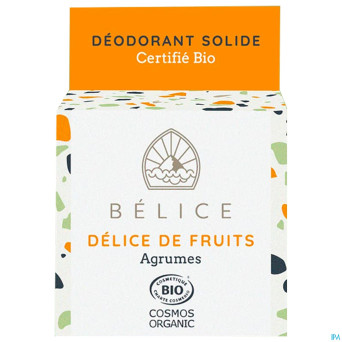 Belice delice fruits deodorant solide bio 38g