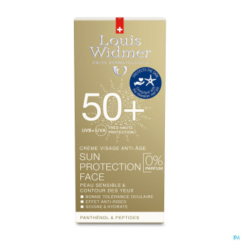 Widmer sun protection face 50 n/parf    tube 50ml
