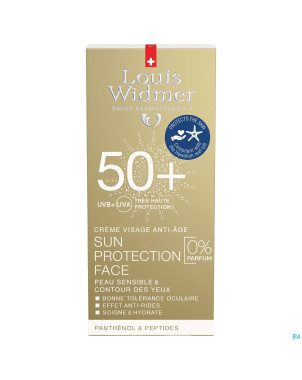 Widmer sun protection face 50 n/parf    tube 50ml