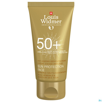 Widmer sun protection face 50 n/parf    tube 50ml