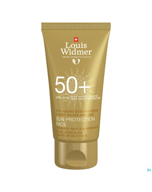 Widmer sun protection face 50 n/parf    tube 50ml