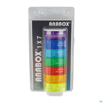 Anabox 7 in one rainbow nl-fr compact