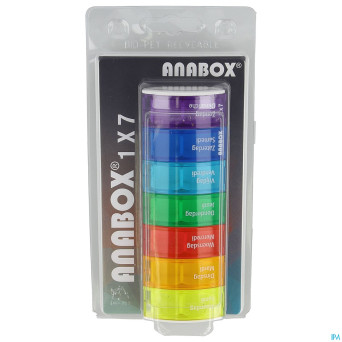 Anabox 7 in one rainbow nl-fr compact