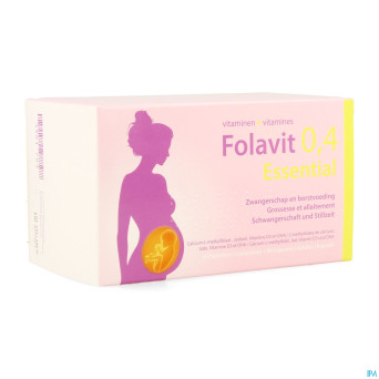 Folavit 0,4mg essential    comp 90 + caps 90