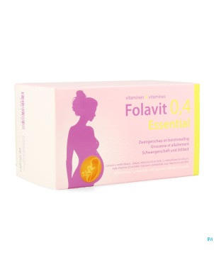 Folavit 0,4mg essential    comp 90 + caps 90
