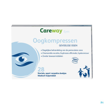 Careway eyes lingettes oculaires 28
