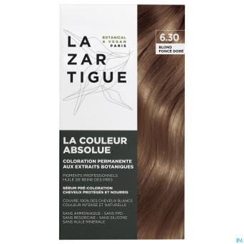 Lazartigue couleur absolue 6.30 blond fonce dore