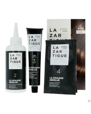Lazartigue couleur absolue 4.00 chatain chocolat