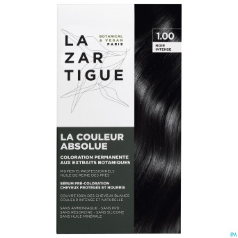 Lazartigue couleur absolue 1.00 noir intense