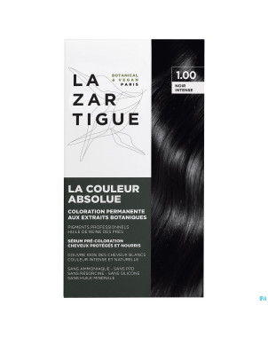 Lazartigue couleur absolue 1.00 noir intense