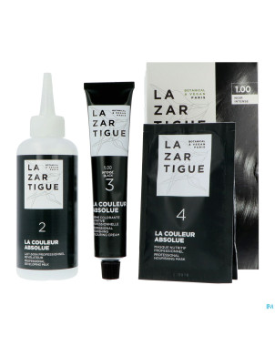 Lazartigue couleur absolue 1.00 noir intense