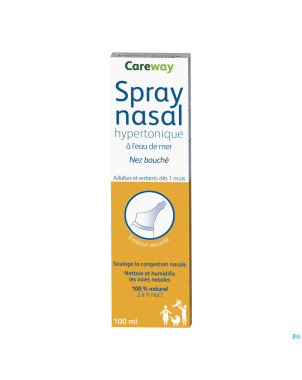 Careway nasal spray hypertonique    100ml