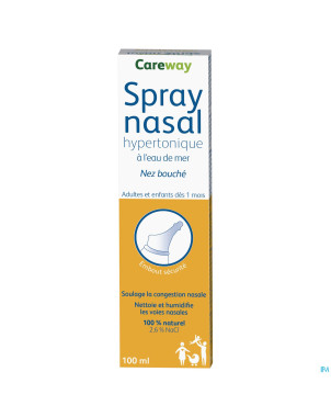 Careway nasal spray hypertonique    100ml