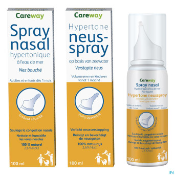 Careway nasal spray hypertonique    100ml