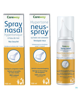 Careway nasal spray hypertonique    100ml