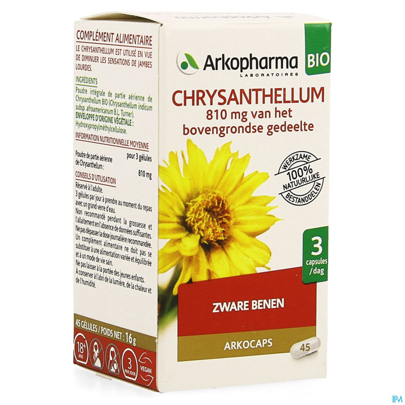 Arkogelules chrysanthellum bio    caps 45