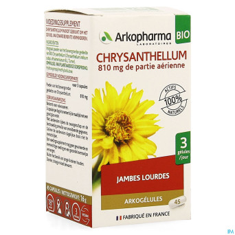Arkogelules chrysanthellum bio    caps 45